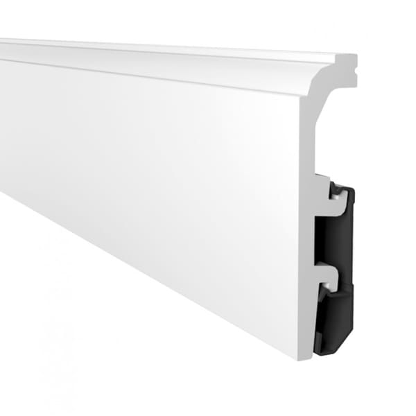 Плінтус Arbiton Vega Білий 90x20 мм P0910