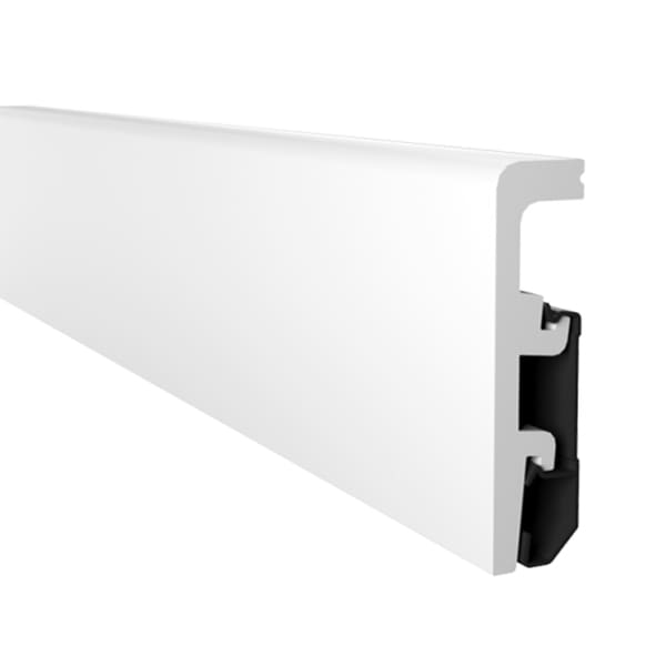 Плінтус Arbiton Vega Білий 80x20 мм P0810