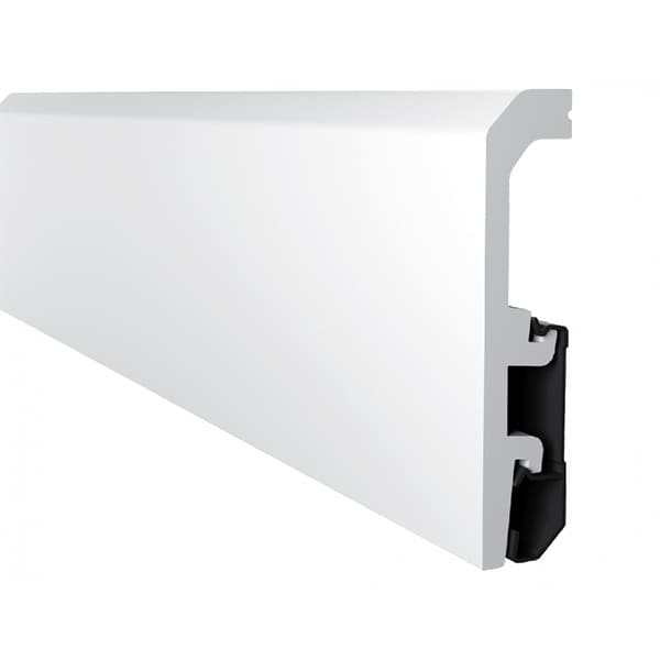 Плінтус Arbiton Vega Білий 60x20 мм P0610