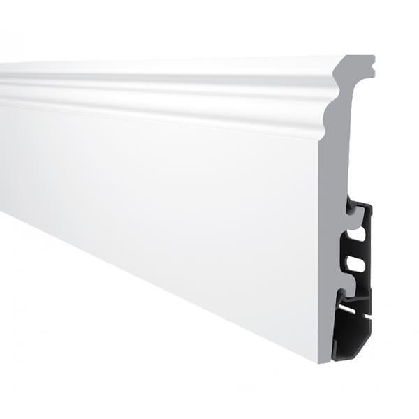 Плінтус Arbiton Vega Білий 100x20 мм P1030
