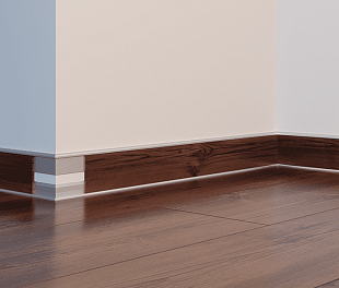 Плінтус алюмінієвий Кромка верх (під вініл 3 мм) ALU-G001