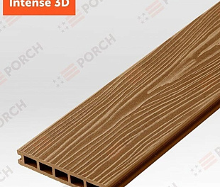 Террасная доска Porch Intense Teak 3D