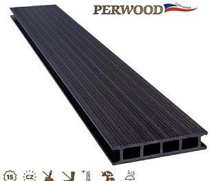 Террасная доска Perwood Home Ебонит
