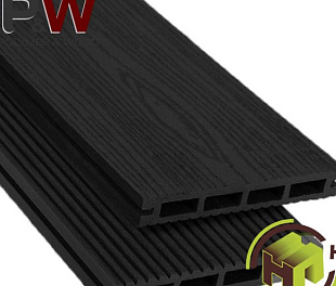 Террасная доска Polymer & Wood Privat Антрацит