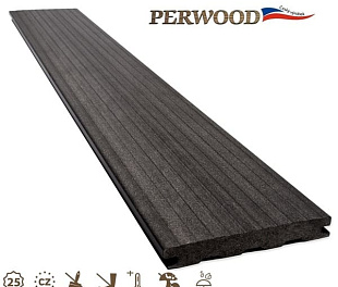 Террасная доска Perwood Natural Massive Эбонит