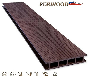 Террасная доска Perwood Home Темный каштан