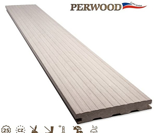 Террасная доска Perwood Natural Massive Слоновая кость