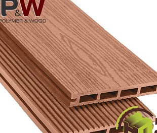 Террасная доска Polymer & Wood Privat Мербау
