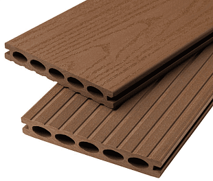 Терасна дошка POLYROOT Series М Wood, 150*21*2400 мм 2D