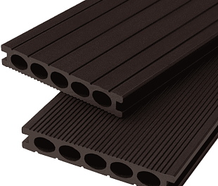 Терасна дошка POLYROOT Series S Chocolate, 160*25*2400 мм