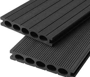 Терасна дошка POLYROOT Series S Graphite, 160*25*2400 мм